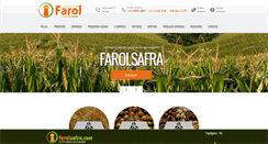 Desktop Screenshot of cooperativafarol.com.br
