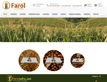Tablet Screenshot of cooperativafarol.com.br